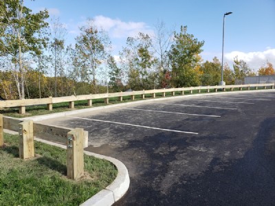 Timber Guardrail